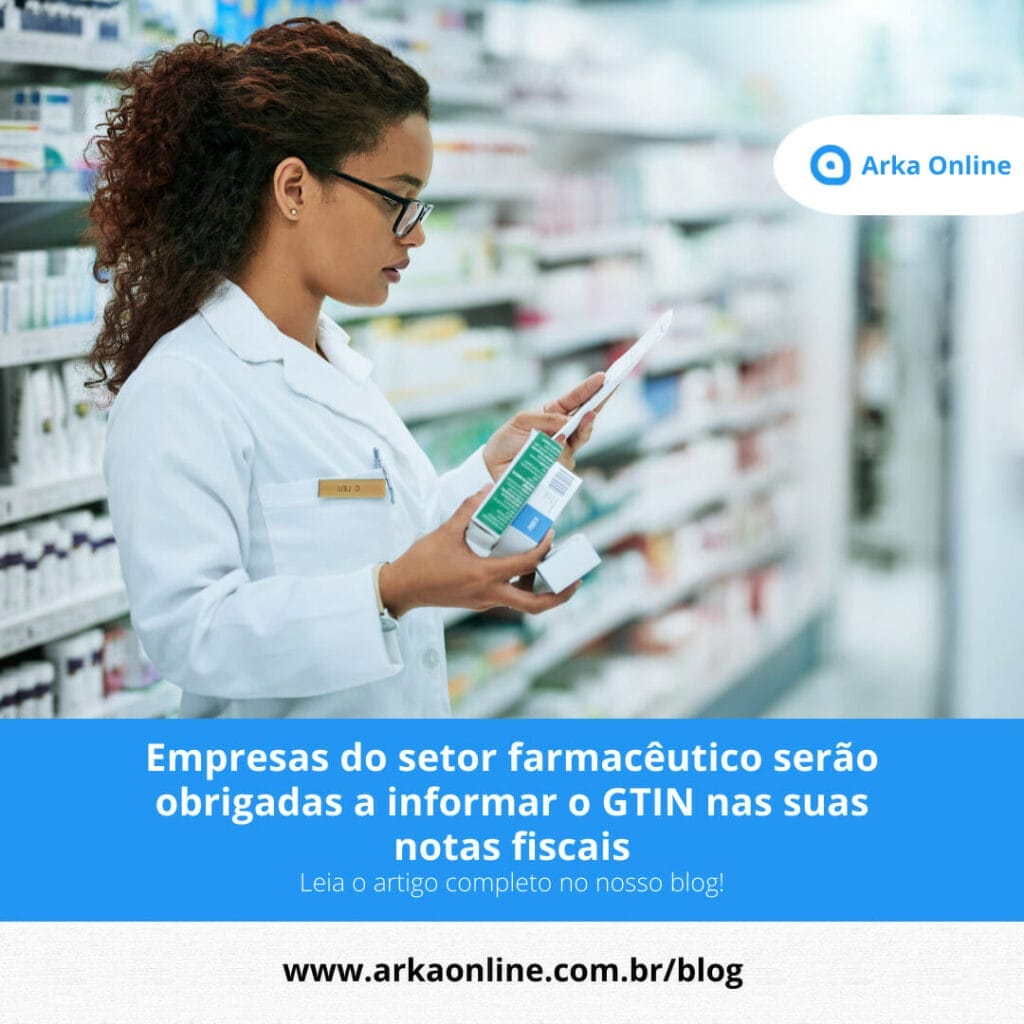 Empresas do setor farmacêutico serão obrigadas a informar o GTIN