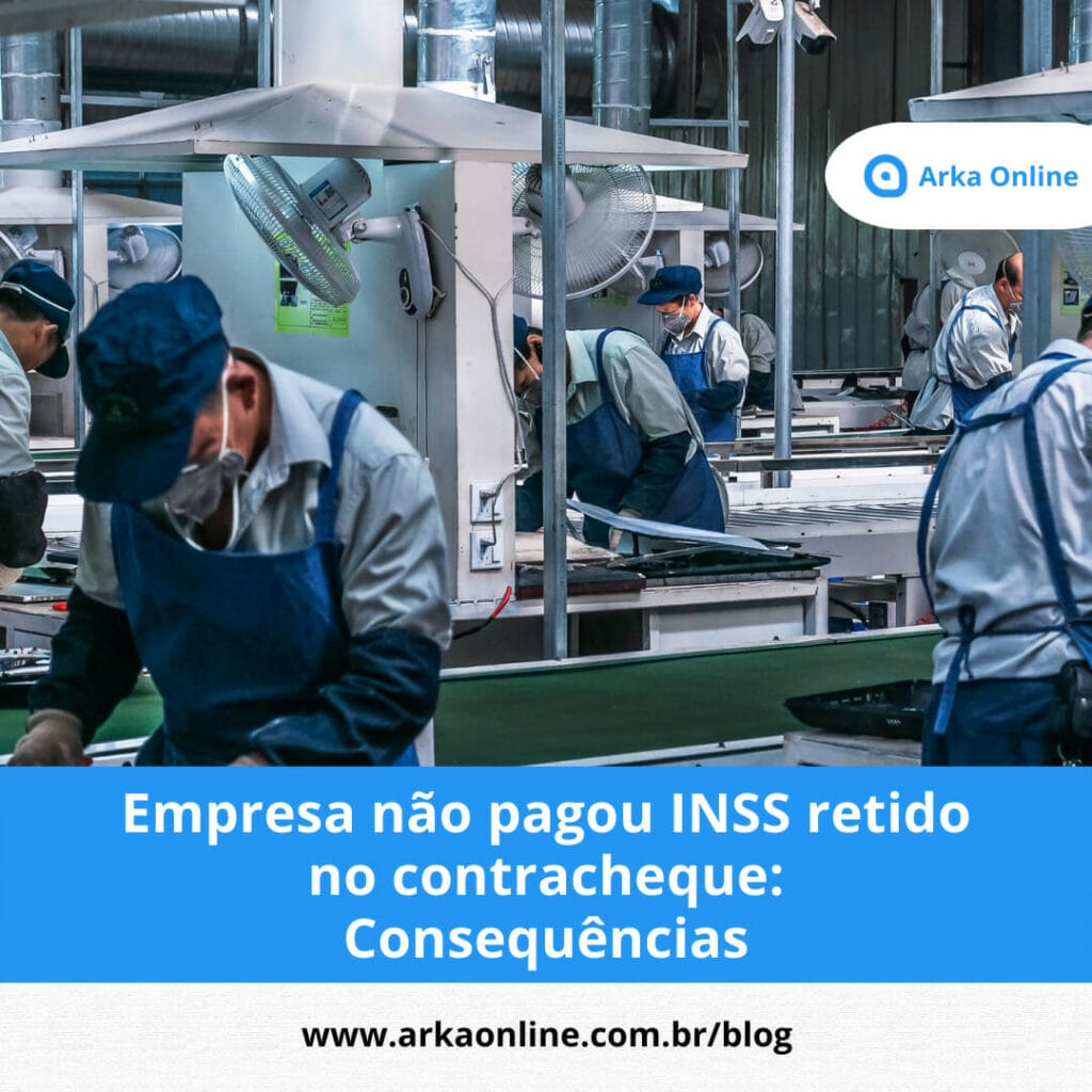 INSS retido no contracheque