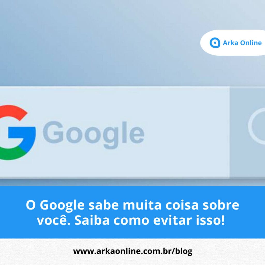 O google sabe muita coisa sobre voce