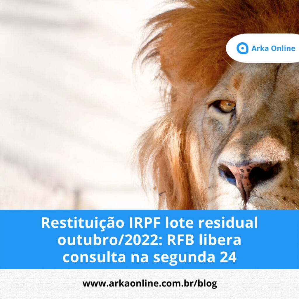 Restituicao IRPF lote residual